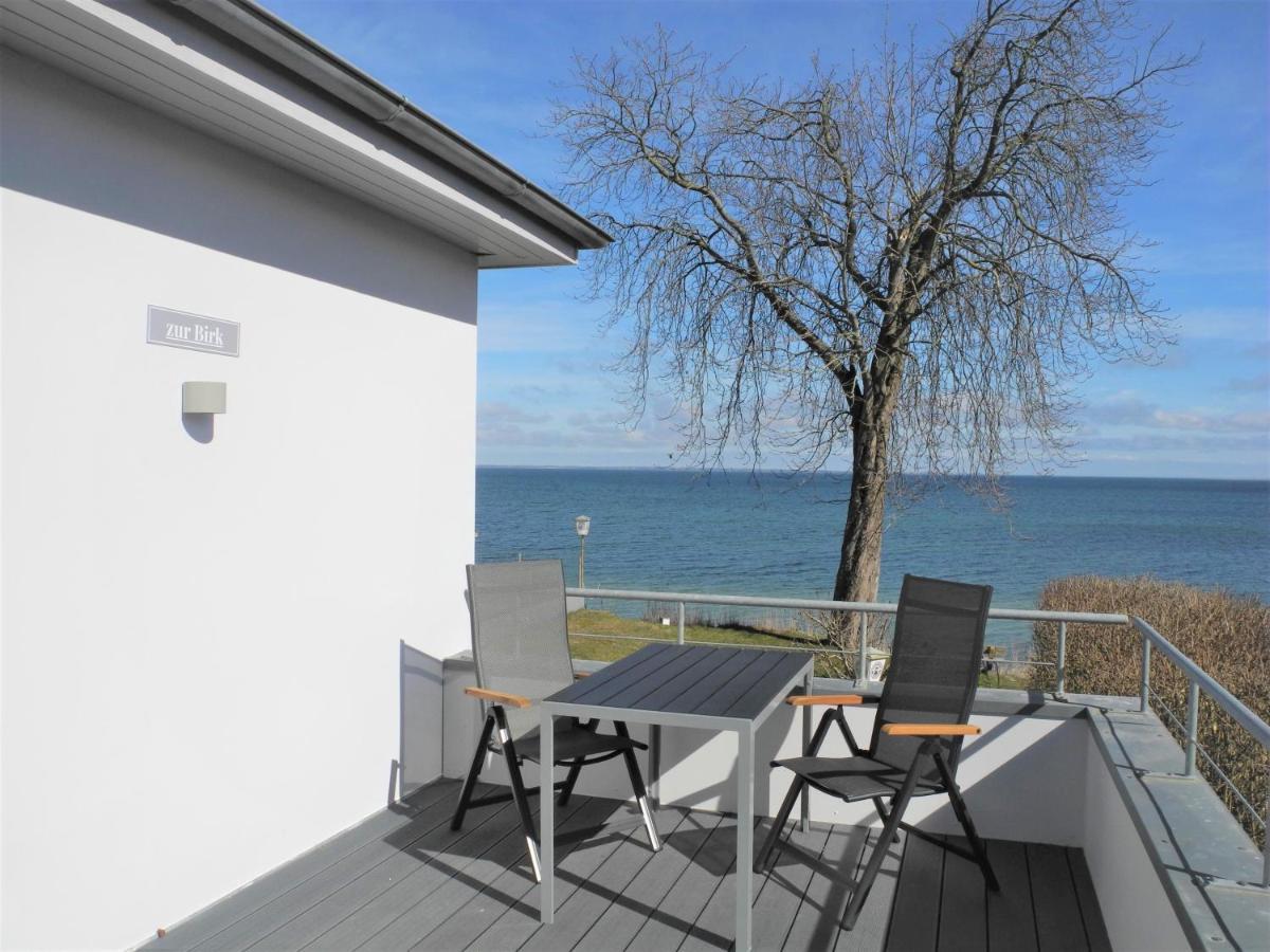 Strandappartement Steinberghaff "Zur Birk" Mit Meerblick Steinberg  Eksteriør billede
